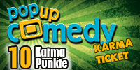 Pop up Comedy KARMA TICKET