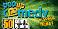 Pop up Comedy KARMA TICKET